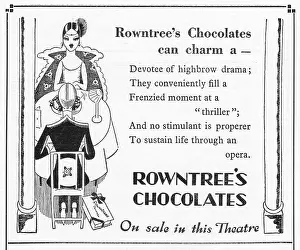 Rowntrees: Advert for Rowntree's Chocolates, 1929