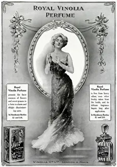 Vinolia: Advert for Royal Vinolia - perfume 1912