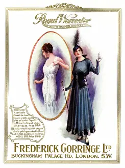 Corsets: Advert, Royal Worcester Kidfitting Corsets