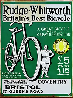 Victorian Style: Advert for Rudge-Whitworth bicycles