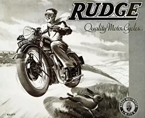 Hare: Advert, Rudge-Whitworth Quality Motor Cycles