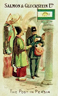 Tobacconist: Advert, Salmon & Gluckstein Ltd, The Post in Persia