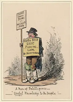 Sandwichman: ADVERT/SANDWICH MAN 1828