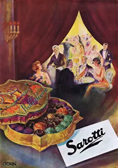 Sarotti: Advert for Sarotti chocolate, Berlin, 1926