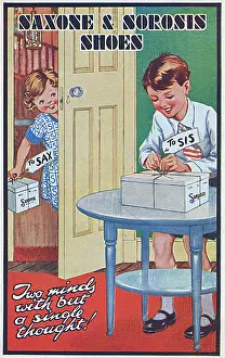 Saxone: Advertisement for Saxone Shoes