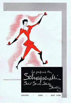 Fragrances: Advert for Schaperelli perfumes, 1939