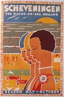 Hague: Advertisement for Scheveningen, Holland