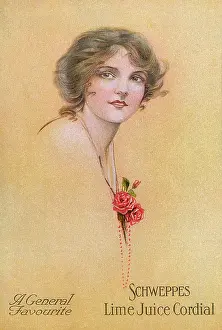 Schweppes: Advert for Schweppes Lime 1914