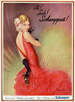Schweppe: Advert for Schweppes Soda 1931