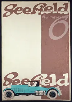 Dryden Collection: ADVERT/SEEFIELD CARS