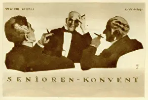 Retrographics Limited (ludwig Hohlwien): An advertisement for a Senioren konvent
