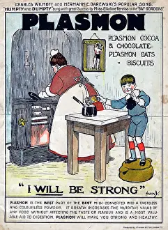 Hassall: Advertising sheet music, Plasmon biscuits