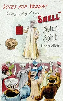 Advertisement for Shell Motor Spirit