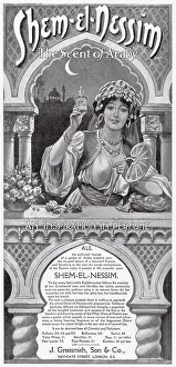 Fragrance: Advert for Shem-el-Nessim - Perfume 1910