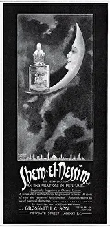 Grossmith: Advert for Shem-el-Nessim - Perfume 1910