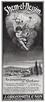 Grossmith: Advert for Shem-el-Nessim - Perfume 1910