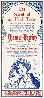 Fragrance: Advert for Shem-el-Nessim - Perfume 1911