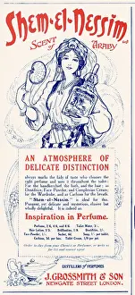 Fragrance: Advert for Shem-el-Nessim - Perfume 1911