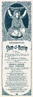 Fragrance: Advert for Shem-el-Nessim - Perfume 1920