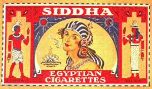 Cleopatra: Advertisement for Siddha Egyptian Cigarettes