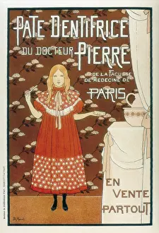 Pate: Advertisement sign for Pate dentifrice du Dr.Pierre