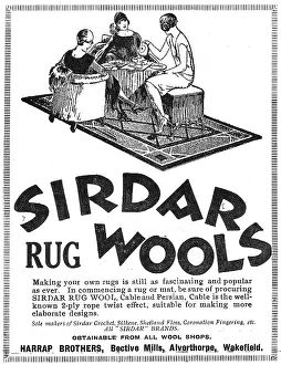 The Kathleen Fare Collection: advert for Sirdar Wools