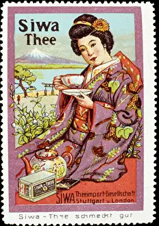 Teapot: Advertisement for Siwa Tea