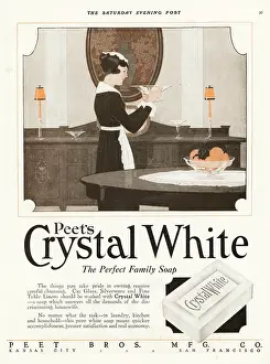 Hygienics: Advertising for soap, 1918