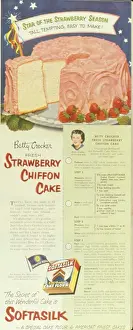 Cakes: Advertisement for Softasilk Cake Flour