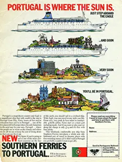 Ferries: Advertisement, Southern Ferries to Portugal