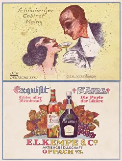 Afra: Advert for sparkling wine