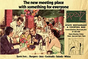 Cocktail: Advertisement, Spatz Restaurant and Cocktail Bar
