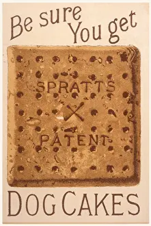 Spratt: Advertisement for Spratt's Patent Dog Cakes