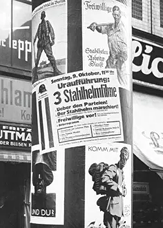 Dnvp: Advertising of the Stahlhelm, 1932