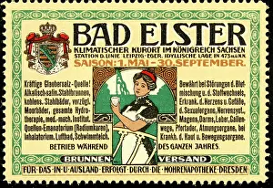 Elster: Advertising stamp Bad Elster