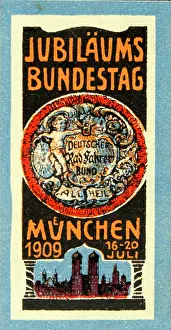 Jubilees: Advertising stamp Deutscher Radfahrer Bund