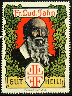 Scheiner: Advertising stamp Friedrich Ludwig Jahn