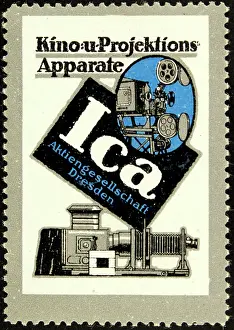 Aktiengesellschaft: Advertising stamp Ica