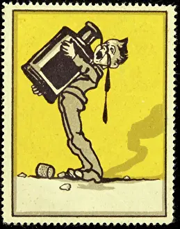 Cask: Advertising stamp ink