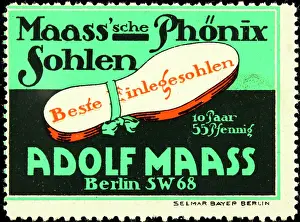 Soles: Advertising stamp Phoenix soles