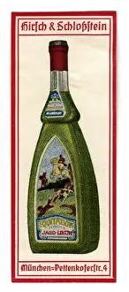Hirsch: advertising, stamps, Jagd - Likor by Hirsch