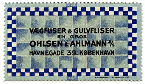 Flagging: advertising, stamps, Ohlsen & Ahlmann, flagging