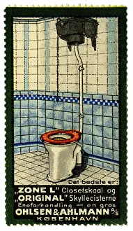 Flagging: advertising, stamps, Ohlsen & Ahlmann, flagging