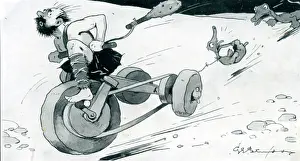 Belting: Advertisement, Stanley driving in the open