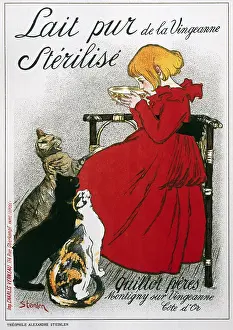 Sterile: Advertising for sterilised milk, 1897