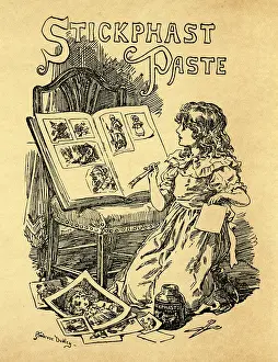 Sticking: Advertisement for Stickphast Paste