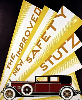 Improved: Advertisement for the Stutz motor car