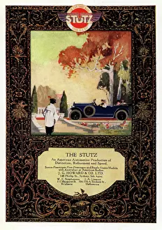 Stutz: Advertisement for The Stutz Motor Company