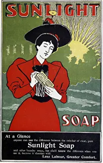 Housewife: Advertisement for Sunlight household soap circa