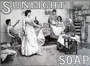 Laundry: An advert for Sunlight soap